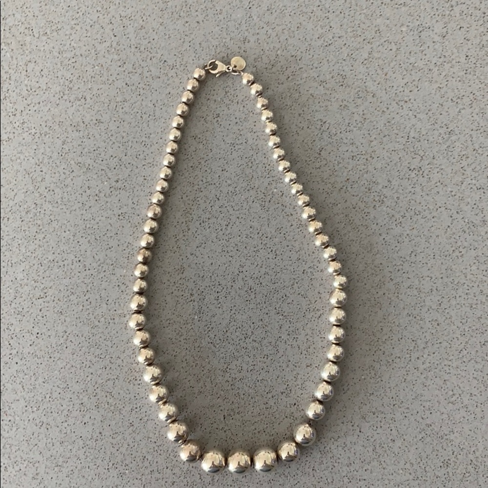 Tiffany and Co. graduated bead necklace!